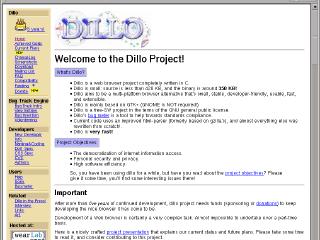 Dillo 0.8.3