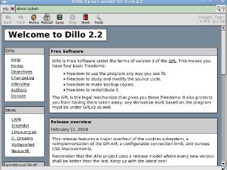 Dillo 2.2